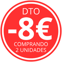 -8€ DTO COMPRANDO 2 UNIDADES