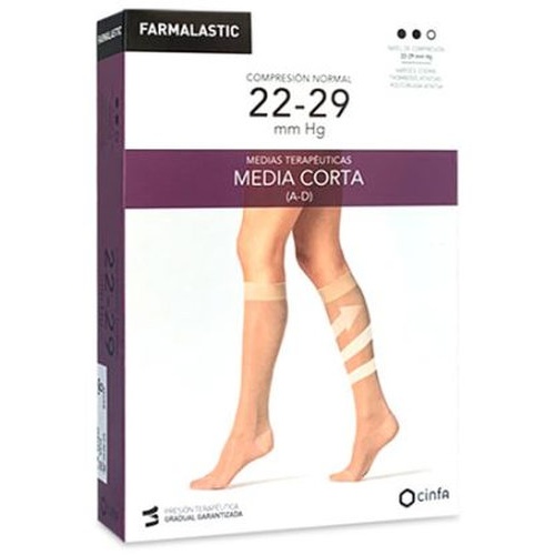 Media corta (a-d) comp normal - farmalastic (beige t- reina plus)