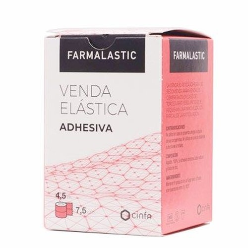 Venda elastica adhesiva - farmalastic (4,5 x 7,5)