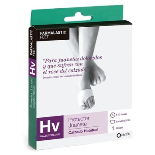 Protector juanete calzado habitual - farmalastic feet (talla grande)