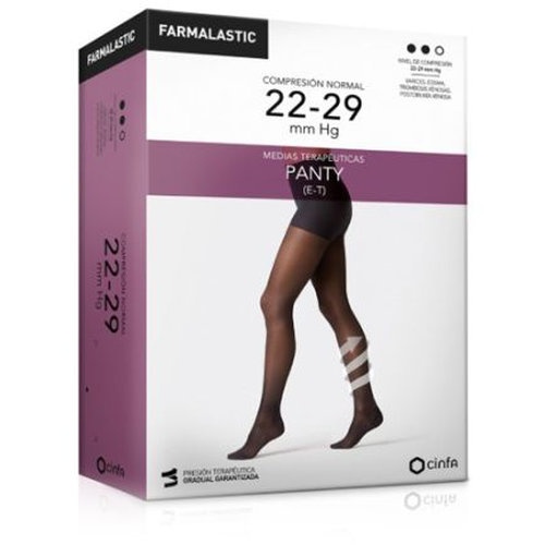 Panty comp normal 140 den - farmalastic (beige t- med)