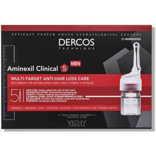 DERCOS AMINEXIL CLINICAL 5 HOMBRE (6 ML 21 MONODOSIS)