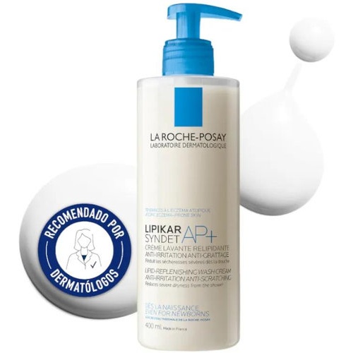 LIPIKAR SYNDET ANTI-IRRITACIONES - LA ROCHE POSAY (GEL- CREMA 400 ML)