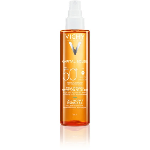 Capital soleil spf 50+ aceite cell protect  1 envase 200 ml