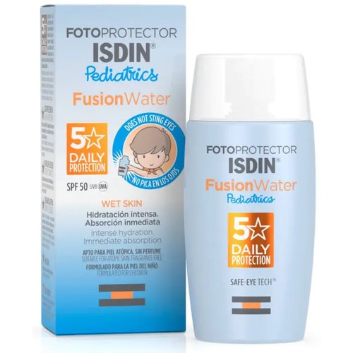 Fotoprotector isdin pediatrics fusion water - spf 50+ (50 ml)