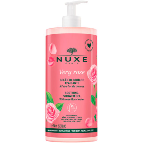 Nuxe very rose gel ducha calmante 750 ml