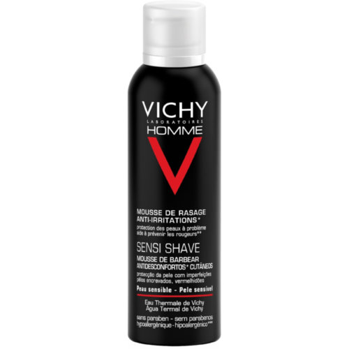 Vichy homme espuma de afeitar piel sensible (200 ml aerosol)
