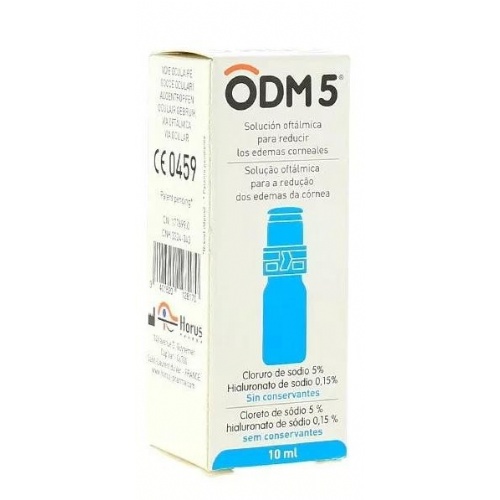 Odm 5 antiedemico corneal - solucion oftalmica hiperosmolar (frasco multidosis 10 ml)