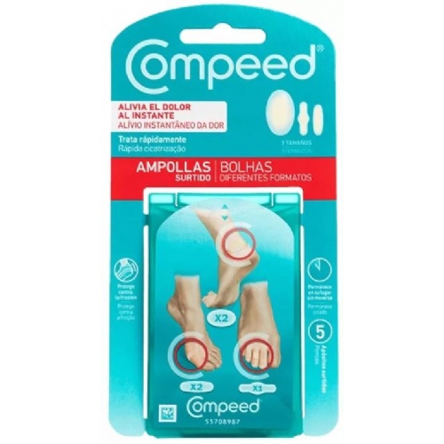 Compeed ampollas - hidrocoloide (surtido 5 u)