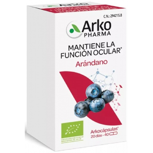 Arkocapsulas arandano bio (40 capsulas)