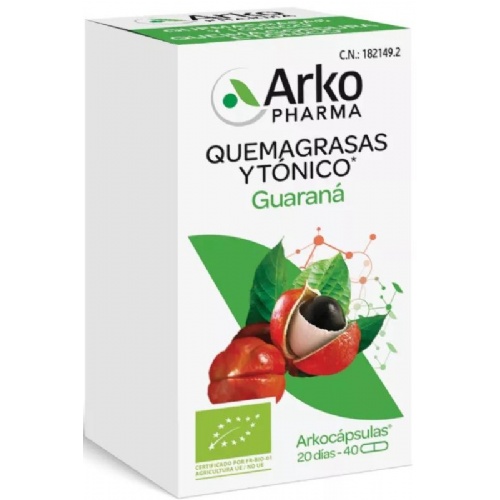 Arkocapsulas guarana bio (40 capsulas)