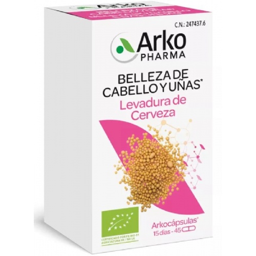 Arkocapsulas levadura de cerveza bio (45 capsulas)