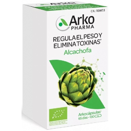 Arkocapsulas alcachofa bio (130 capsulas)