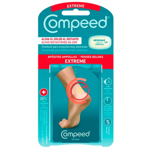 COMPEED AMPOLLAS - HIDROCOLOIDE EXTREME (5 U)