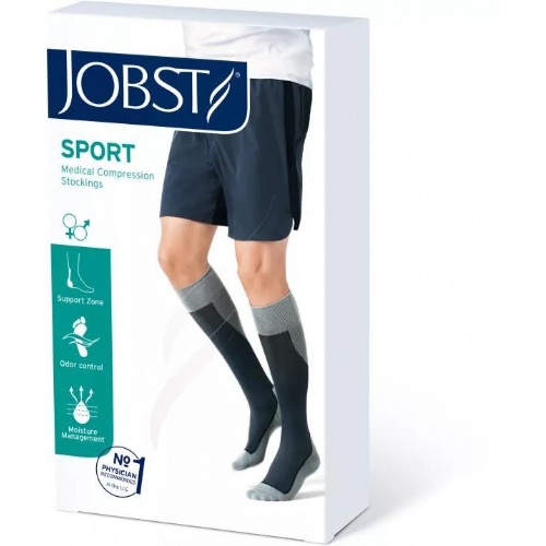 Calcetin - jobst sport 20-30 mmhg cc2 (2 unidades talla l color rosa)