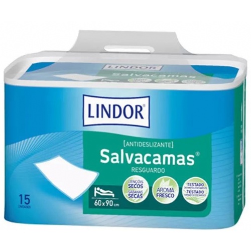 Lindor ausonia salvacamas (6 paquetes 15 unidades 90 cm x 60 cm)