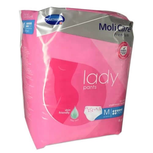 Braga incontinencia - molicare premium lady pants (7 gotas t-m 8 u)