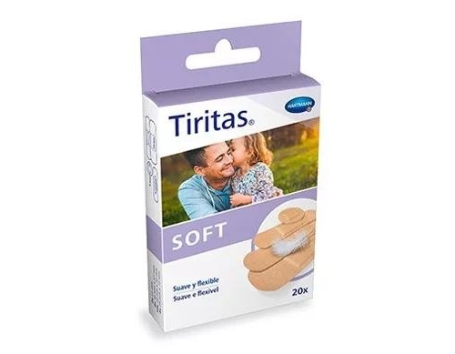 Tiritas soft - aposito adhesivo (20 unidades 4 tamaños)