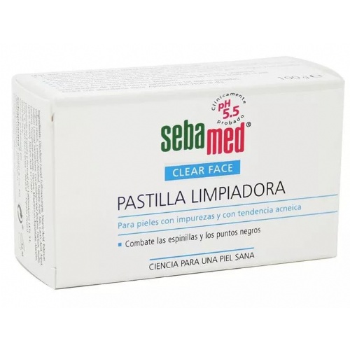 Sebamed limpiador pastilla - clear face (100 g)