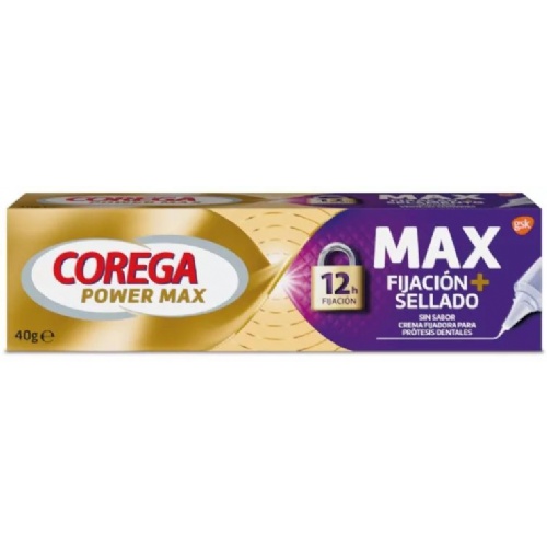 Corega sellado maximo - adhesivo protesis dental (40 g)