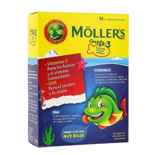 Moller´s omega 3 (45 gominolas)
