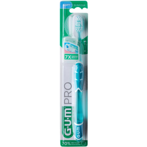 Cepillo dental adulto gum pro 1 unidad compacto suave - gum pro