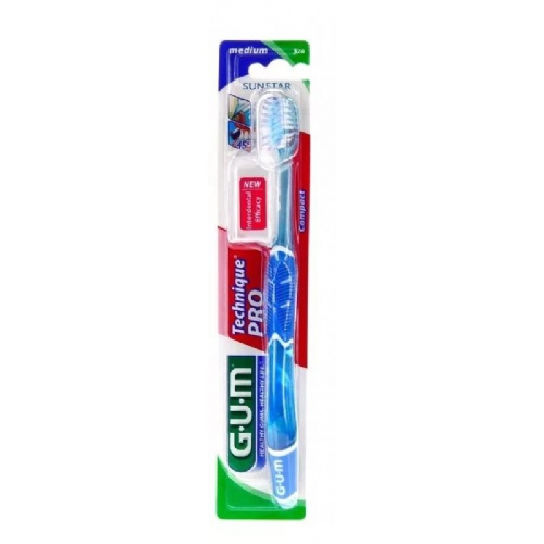 Cepillo dental adulto - gum 528 technique pro (compacto medio)