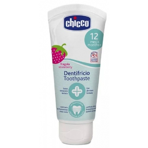 Pasta dental infantil - chicco (50 ml fresa)