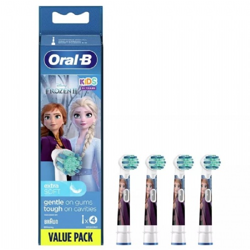 Cepillo dental electrico - oral-b pro kids 3+ frozen (4 unidades)