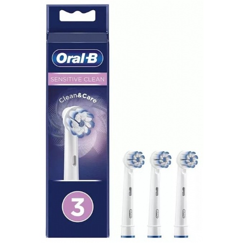 Cepillo dental electrico recargable oral-b sensitive clean recambio 3 unidades - oral-b sensitive cl