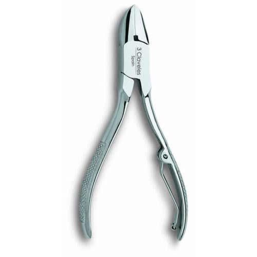 Alicate - 3 claveles (manicura uñas 10 cm)