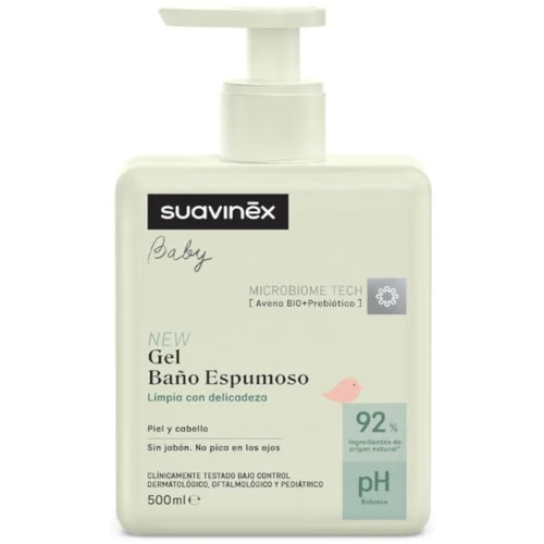 Suavinex baby gel baño espumoso  1 envase 500 ml