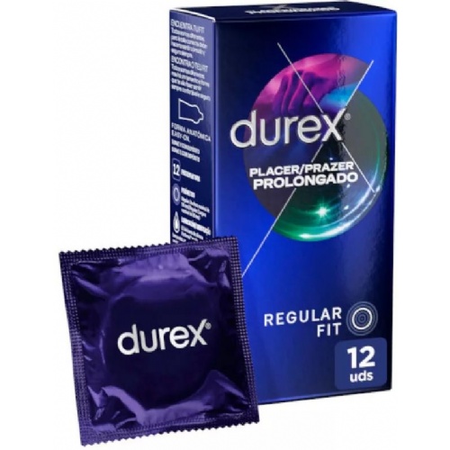 Durex placer prolongado - preservativos (12 u)