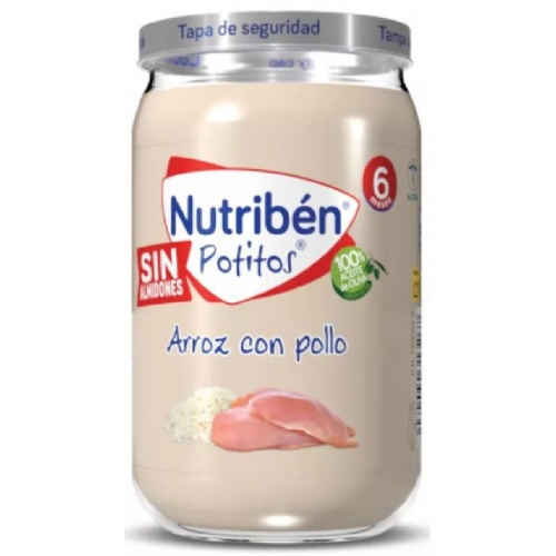 Nutriben pollo con arroz (potito 235 g)