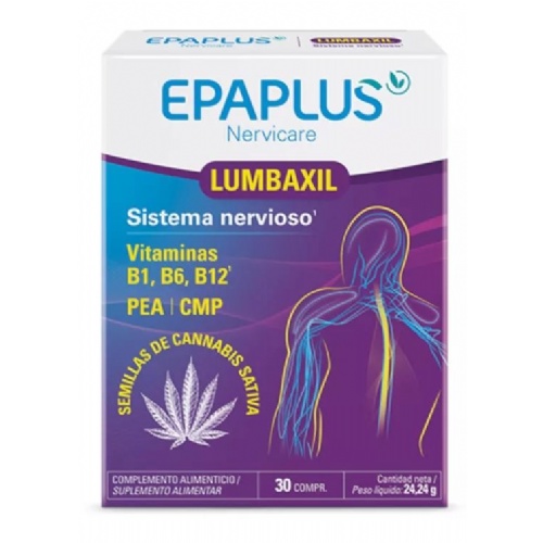 Epaplus nervicare lumbaxil (30 comprimidos)