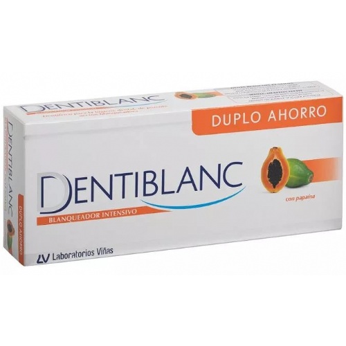 Dentiblanc blanqueador pasta duplo 2x100
