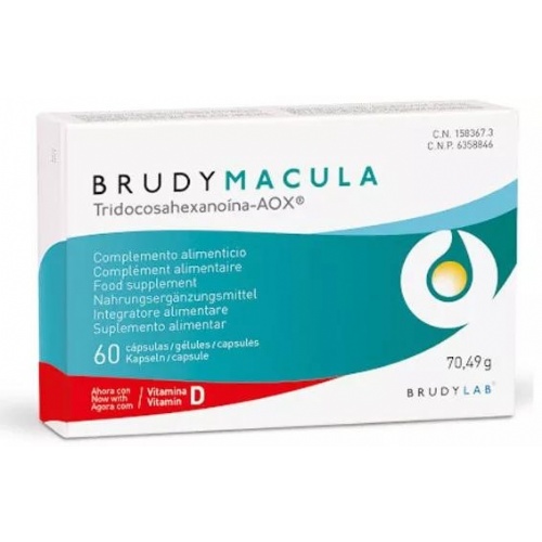 Brudy macula  60 capsulas