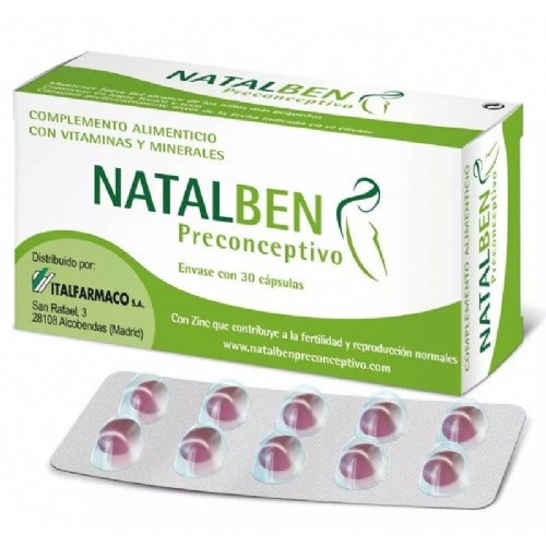 Natalben preconceptivo (30 caps)