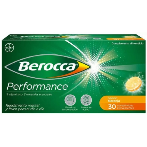 BEROCCA PERFORMANCE (NARANJA 30 COMP EFERV)