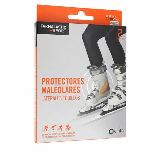 Aposito protector maleolo laterales tobillos - farmalastic sport (2 u 5x 11 cm)