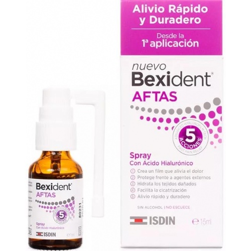 Bexident aftas spray bucal protector (15 ml)
