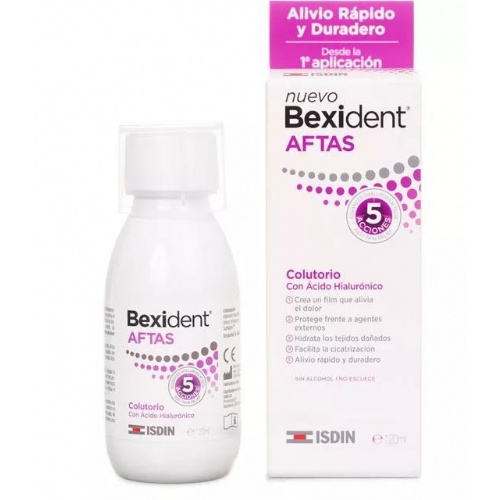 Bexident aftas colutorio bucal protector (120 ml)