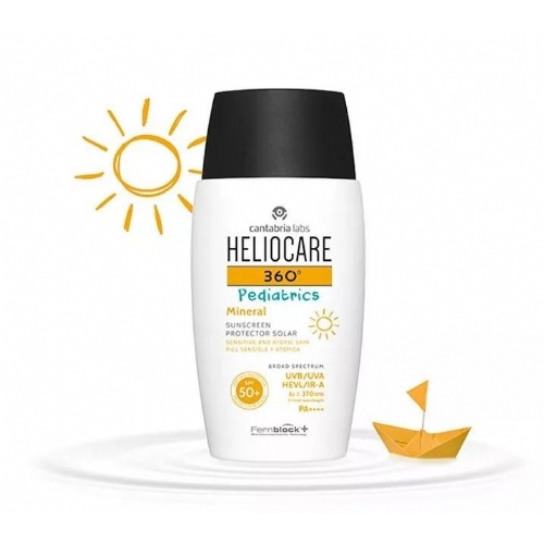 Heliocare 360º spf 50+ pediatrics mineral - protector solar piel sensible y atopica (1 envase 50 ml)