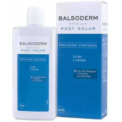 Balsoderm post solar emulsion corporal  1 envase 300 ml