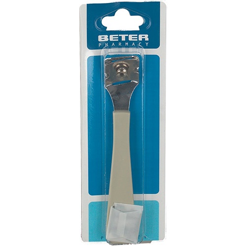 Cortacallos - beter (economico 1 hoja 14.5 cm)