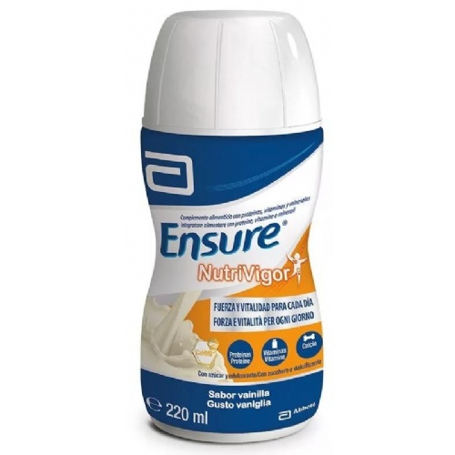 Ensure nutrivigor botella (4 botella 220 ml sabor vainilla)