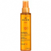 Nuxe sun aceite bronceador spf 10
