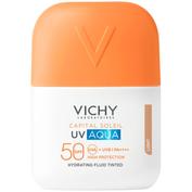 Vichy solar uv aqua fluido f50 claro 50m