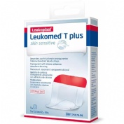 Leukomed t-plus skin sensitive - aposito esteril adhesivo (5 unidades 7,2 cm x 5 cm)