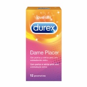 Durex dame placer - preservativos (12 unidades)